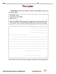 Powerpoints and Worksheets - Writing a Friendly Letter A ...